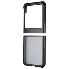 ITSKINS Hybrid R // Clear Case for Motorola Razr 2024 - Black / Transparent