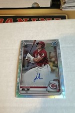 2020 Bowman Draft Chrome Draft Picks Autographs #95/499 Jackson Miller #CDA-JM