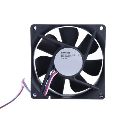 8414NGML 24V 58mA Cooling Fan for Computer Case Stable Temperature Control
