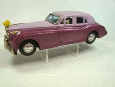 Vintage Rolls Royce Early 1960's Tin Toy Car made Custom With Snoopy  Woodstock