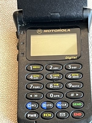 Rare Collectors Motorola StarTAC Flip Cell StarTac Phone Digital