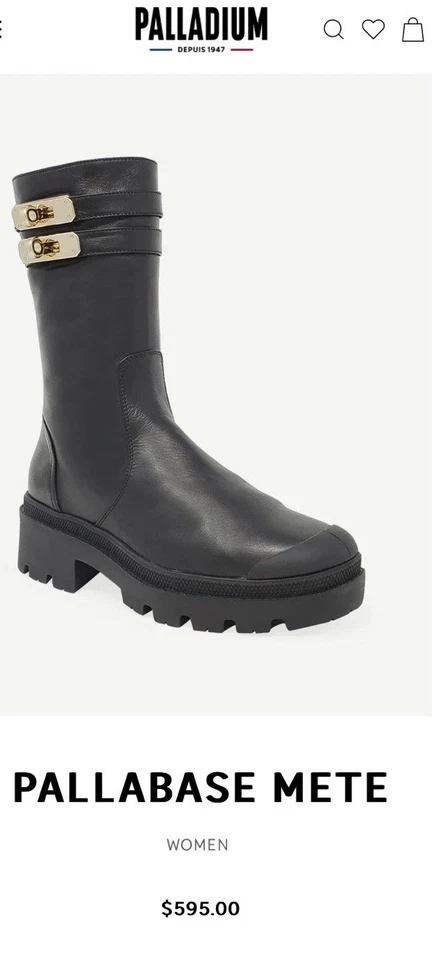 botas paladio mujer Foto 3 de 4