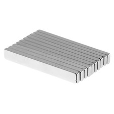 2 x 1/4 x 1/8 Inch Neodymium Rare Earth Bar Magnets N42 10 Pack 