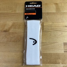 HEAD SWEAT ABSORPTION Tennis Headband Sweatband White OSFM NEW