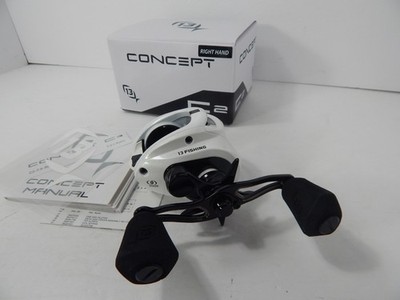 13 FISHING CONCEPT C2,RH,7.5:1 Baitcasting Reel