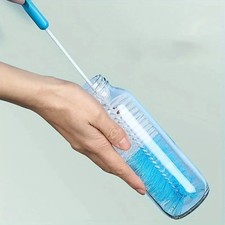 Long Handle Bottle Cleaner Cleaning Brush Cup Inwall Scrubbing Tool FeederWasher