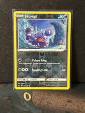 Skorupi 121/202 Spada e Scudo Comune Regolare 2020 Carta Pokemon Inglese TCG