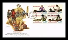 US COVER SKILLED HANDS FOR INDEPENDENCE FIRST DAY ISSUE SETENANT FLEETWOOD