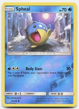 Eclissi Cosmica Spheal 50/236 NM Pokemon Reverse Holo Carta Tcg Comune