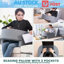 Reading Pillow Foam Lap Desk Cushin Gaming Working Bench Pad Arm Rest Table NEW