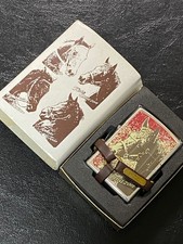 Zippo Hishi Amazon Horse Racing Limited Edition Vintage 1997 unbenutzt