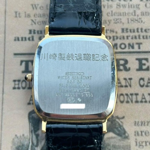 時計 vintage Seiko dolce octagon tank 90s Vintage Seiko Dolce Tank Octagon Working - Gem