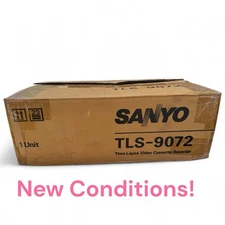 Sanyo TLS-9072 Time Lapse Video Cassette Recorder VCR 4 Head NEW!