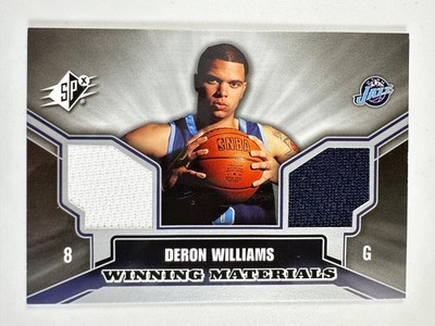 2005-06 SPx - Winning Materials Deron Williams #WM-DE (MEM, RC)