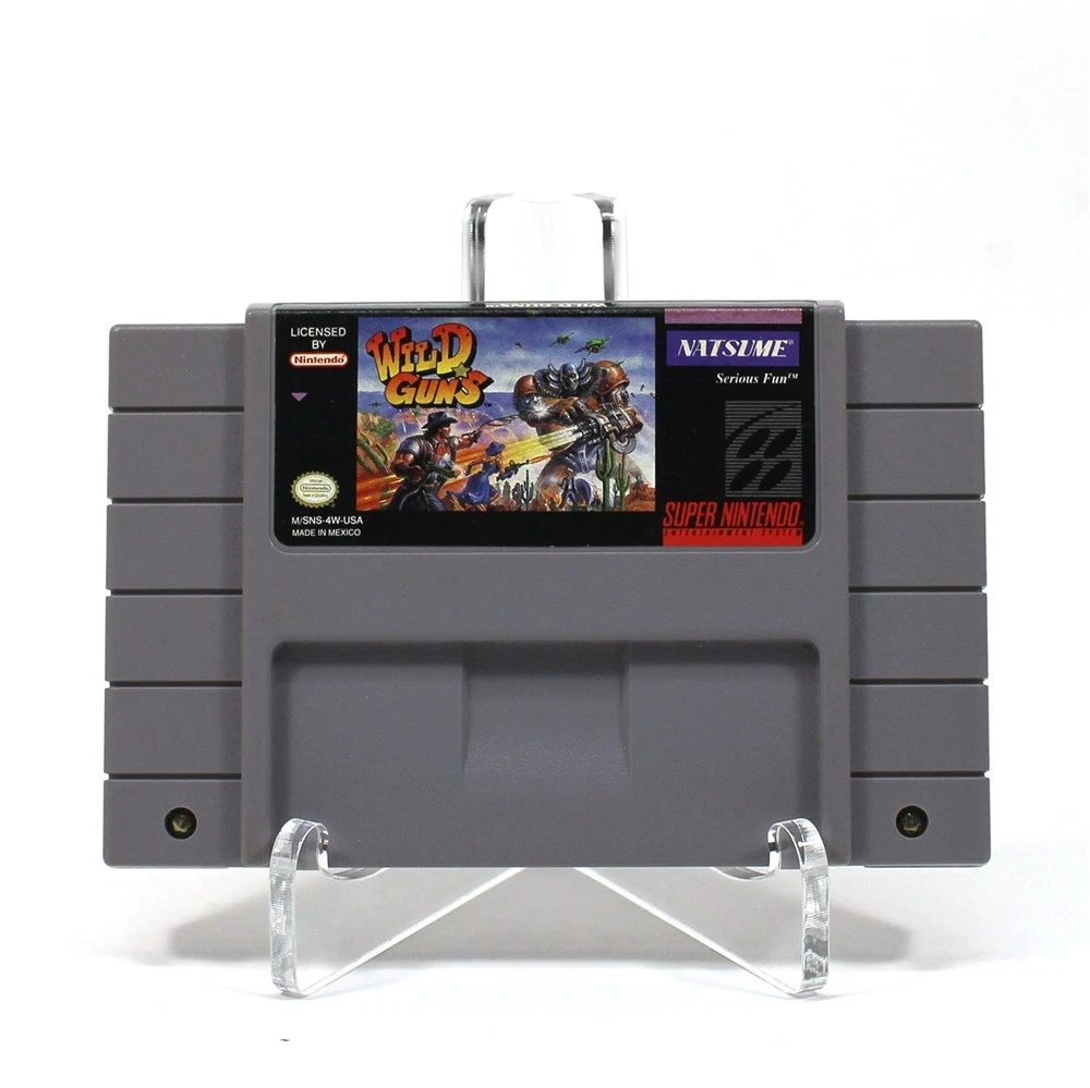 Nintendo SNES Video Games Wild Guns for sale | eBay