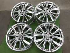 Weds Leonis H125 18 Inch Silver/Polished 18X8J 42 Pcd114.3 5H Aluminum Wheels 4