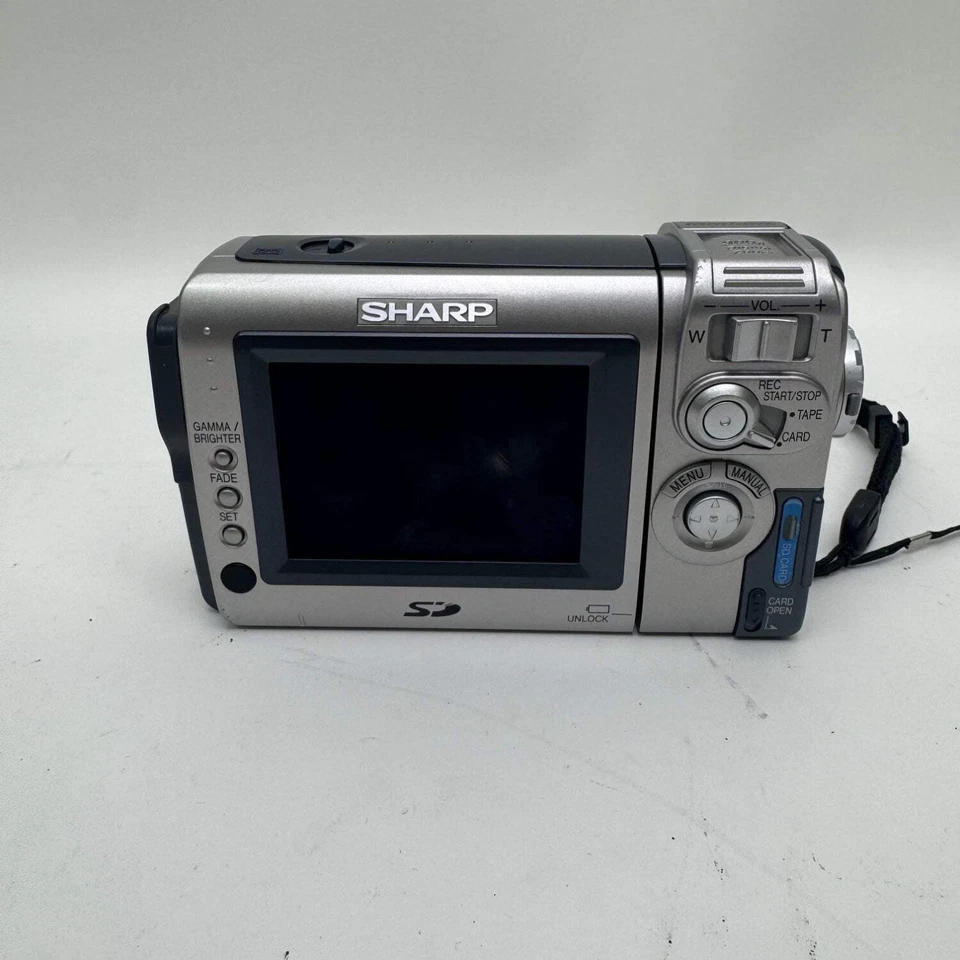 Sharp Digital Viewcam Digital Video Camcorder VL-NZ100 - Image 2 of 4