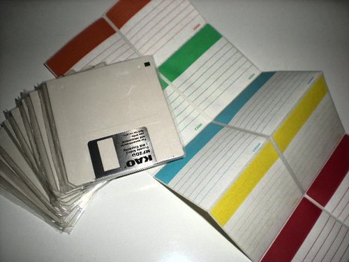 3,5 po. Disques disquettes DSDD. Double face double densité. - Photo 2/2