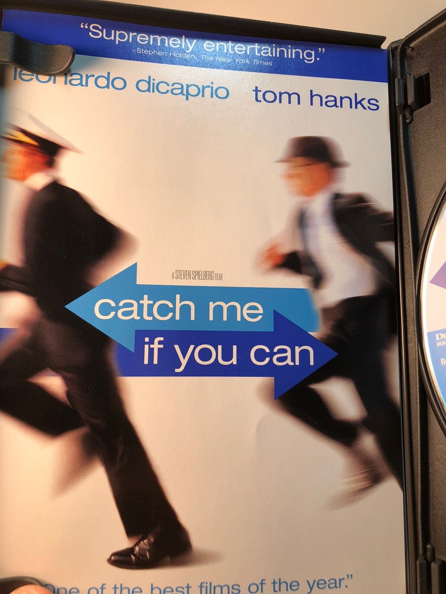 Movie DVD Catch Me If You Can / Leonardo Dicaprio, Tom Hanks | eBay