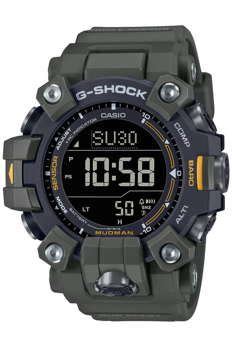 Casio G-Shock GW-9500-3 Master Of G Mudman Green Resin Solar