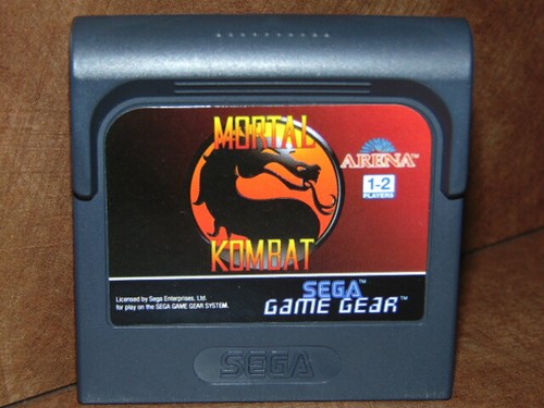 Mortal Kombat Sur Sega Game Gear - Version PAL - Cartouche Seule (Loose)