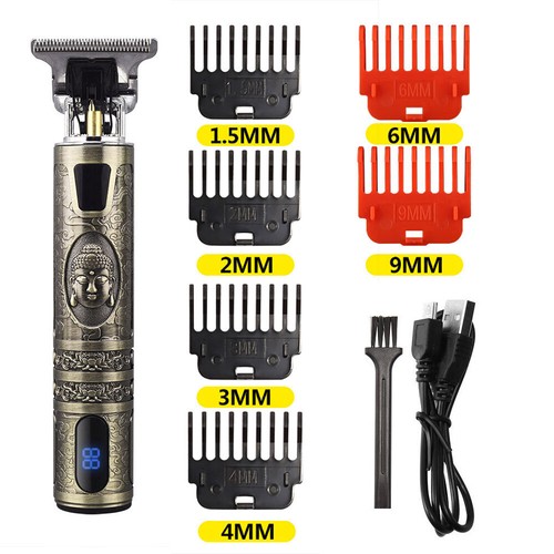 Men Portable Electric Hair Trimmer Clippers Beard Shaver Cutting Cordless AU - Picture 18 of 25