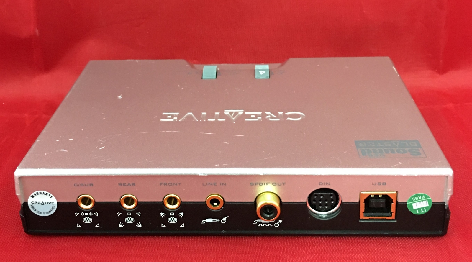 Creative Labs Sound Blaster Live! SB0490 24bit 48kHz USB External