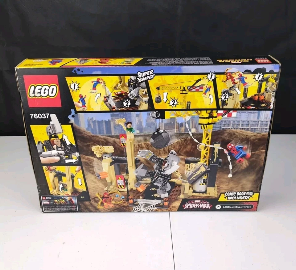 Nuevo LEGO Marvel Ultimate Spiderman 76037 Rhino And Sandman Super Villian Team-up Foto 2 de 4
