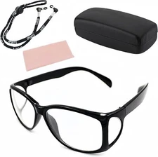 0.75mmpb X-Ray Lead Glasses, Eye Safety Glasses with Side Shields, Lightweight