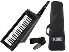 Korg RK-100S 2 BK Translucent Black Keytar Synthesizer Shoulder Keyboard 37 Keys