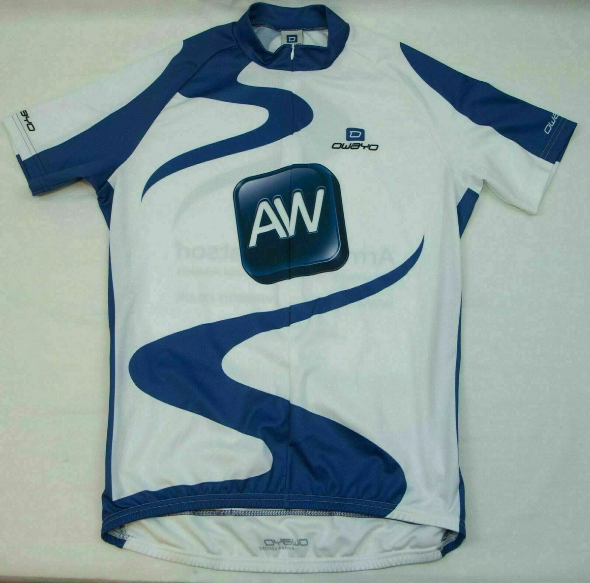 HAUT DE CHEMISE DE CYCLISME OWAYO HOMME POLYESTER TAILLE L TIQUETTE XL