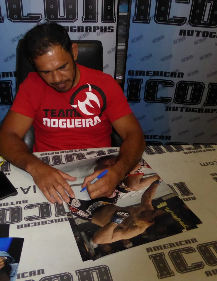 Antonio Rogerio Nogueira Signed 16x20 Photo BAS COA Auto'd UFC 140 v Tito Ortiz - Image 3 of 4