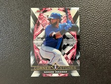 2018 Topps Finest FC-NM Nomar Mazara Finest Cornerstones