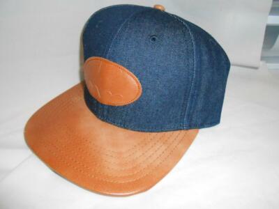 Too Cool! New Licensed DC Comics Batman Leather/Denim Adjustable Hat __B132