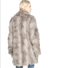 Plenty By Tracy Reese Faux Fur Cuddle Coat Sp