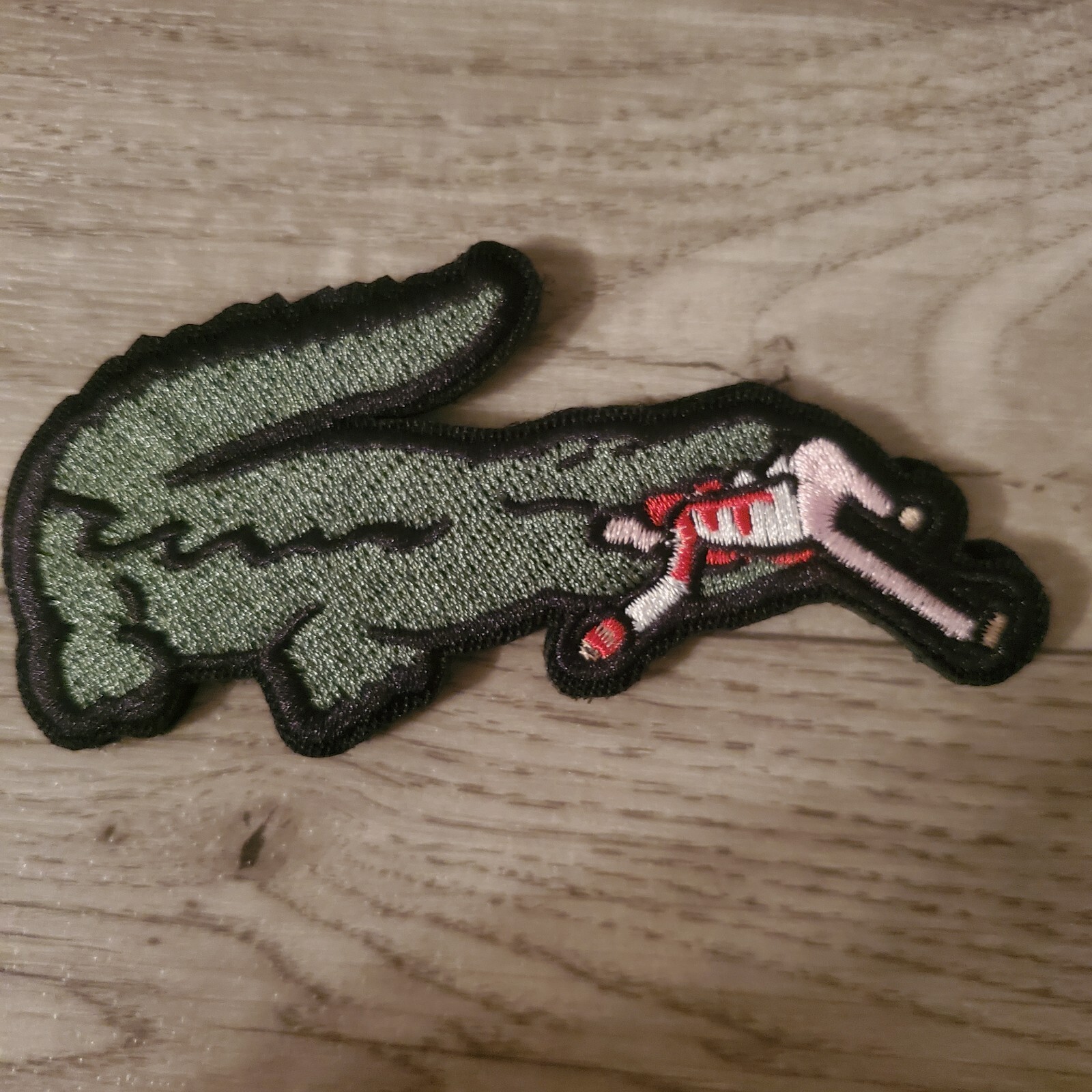 Alligator Frenzy Sarcastic Funny Tactical Morale Patch Hook and Loop | eBay