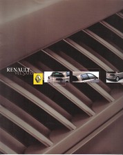Renault Vel Satis 3.5 V6 2.2 dCi 2.0T 2001-04 Original UK Market Brochure