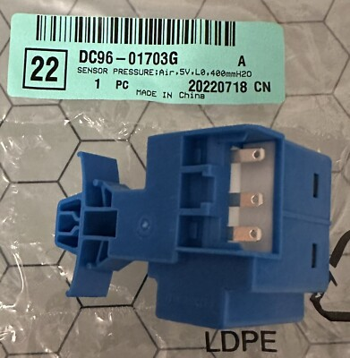 #ad New Samsung Washer Water Level Pressure Switch DC96 01703G C $40.00