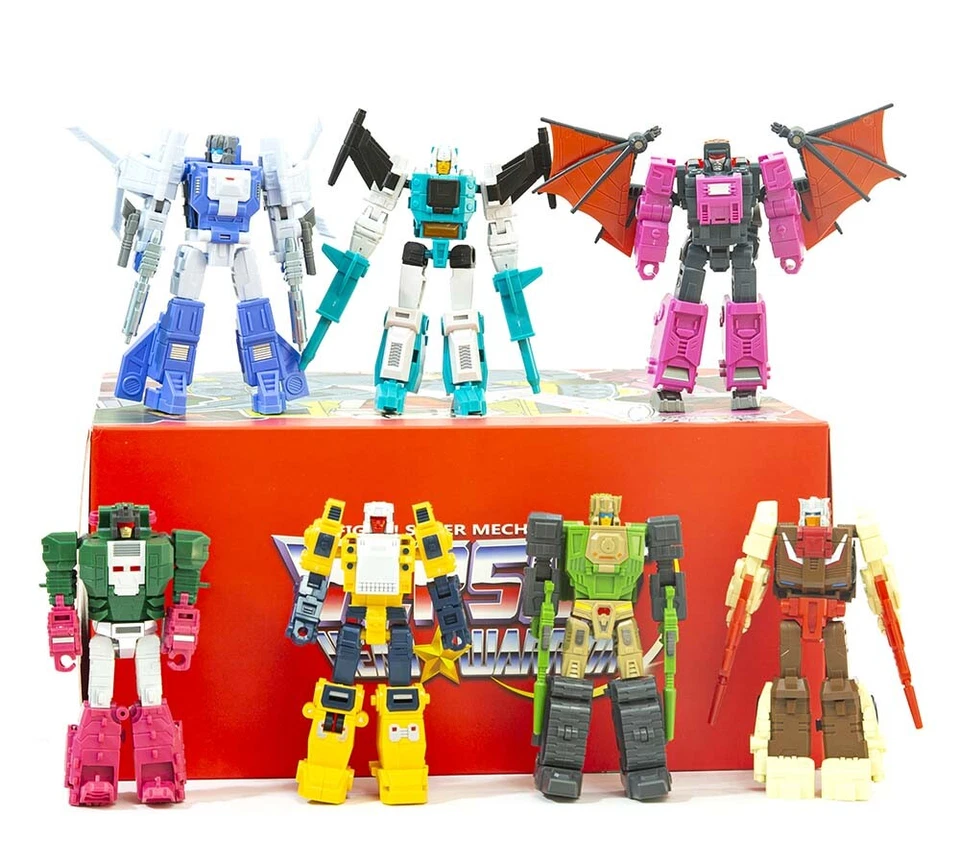 MFT VS01-07 set of 7 Chromedome Hardhead Brainstorm Highbrow Weirdwolf Skullcrun - Image 3 of 4