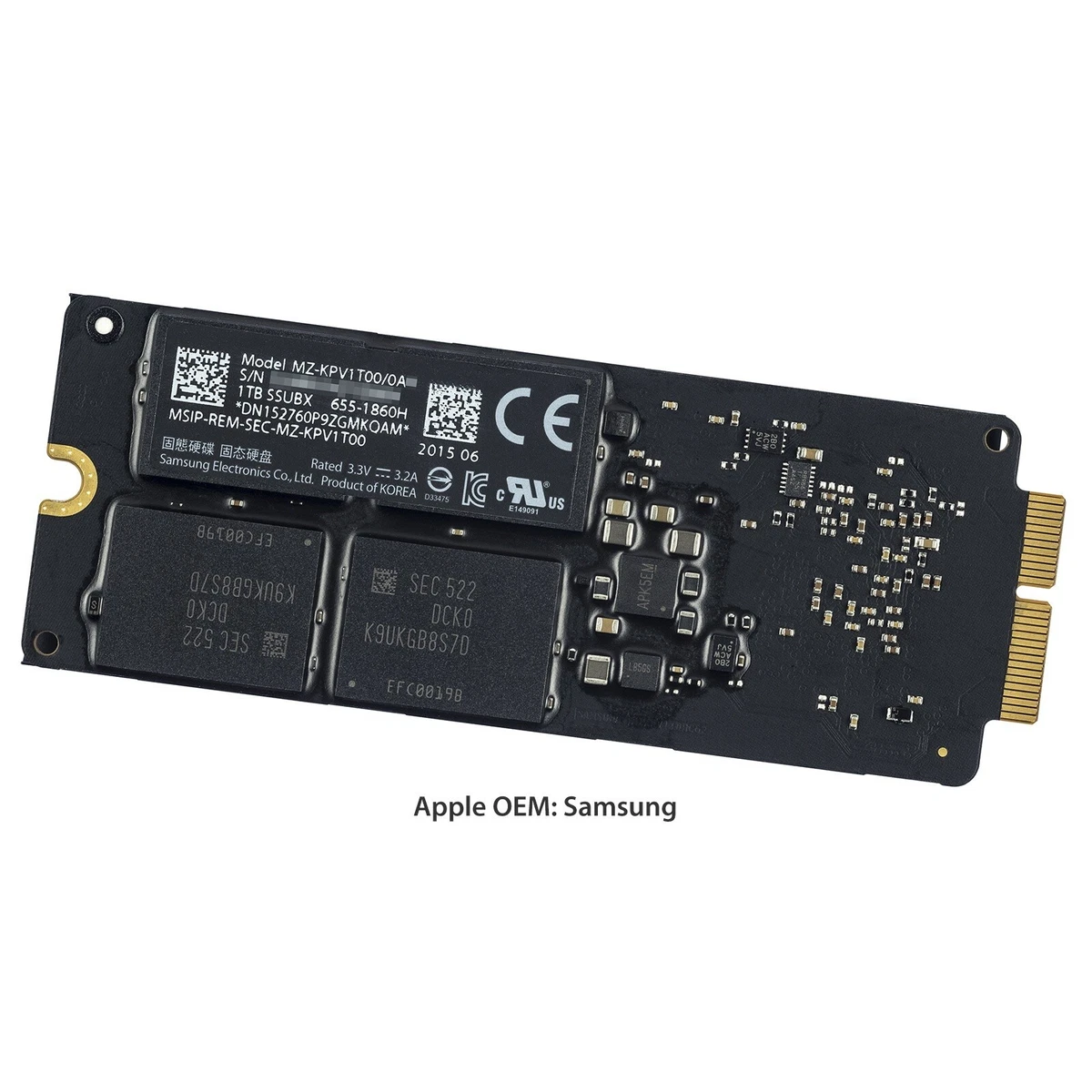 Apple純正 SSD SAMSUNG 1TB 中古動作品 Samsung SSD 1TB Apple純正 SSD（ジャンク品）｜Yahoo!フリマ（旧