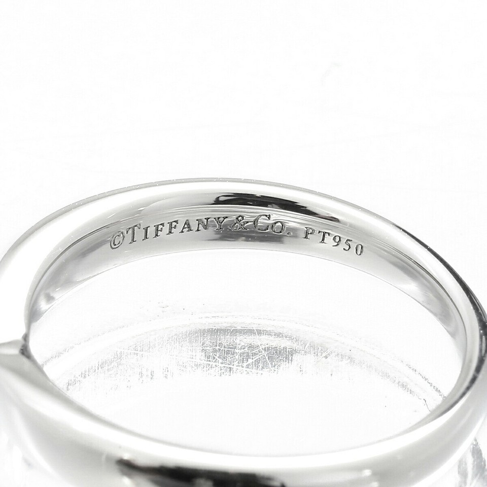 Tiffany&Co. Harmony Wedding Band Ring 60002089 Pt950 4 Used P eBay