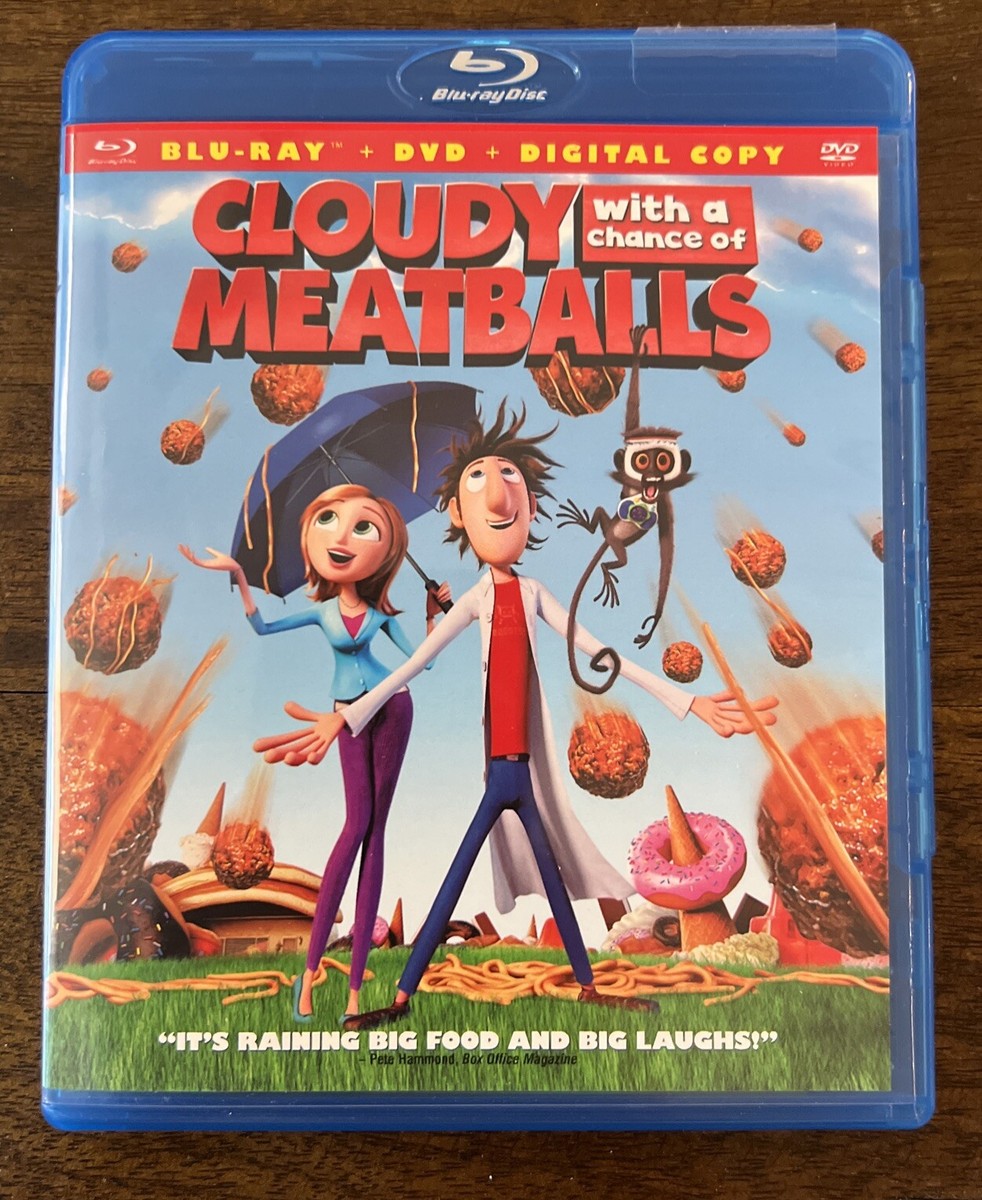 Cloudy With a Chance of Meatballs Blu-ray & DVD Family Fun