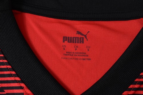 Rossoneri 2023-2024 PUMA AC Milan Home Shirt Long sleeve Jersey SIZ SIZE S men's - Picture 6 of 12