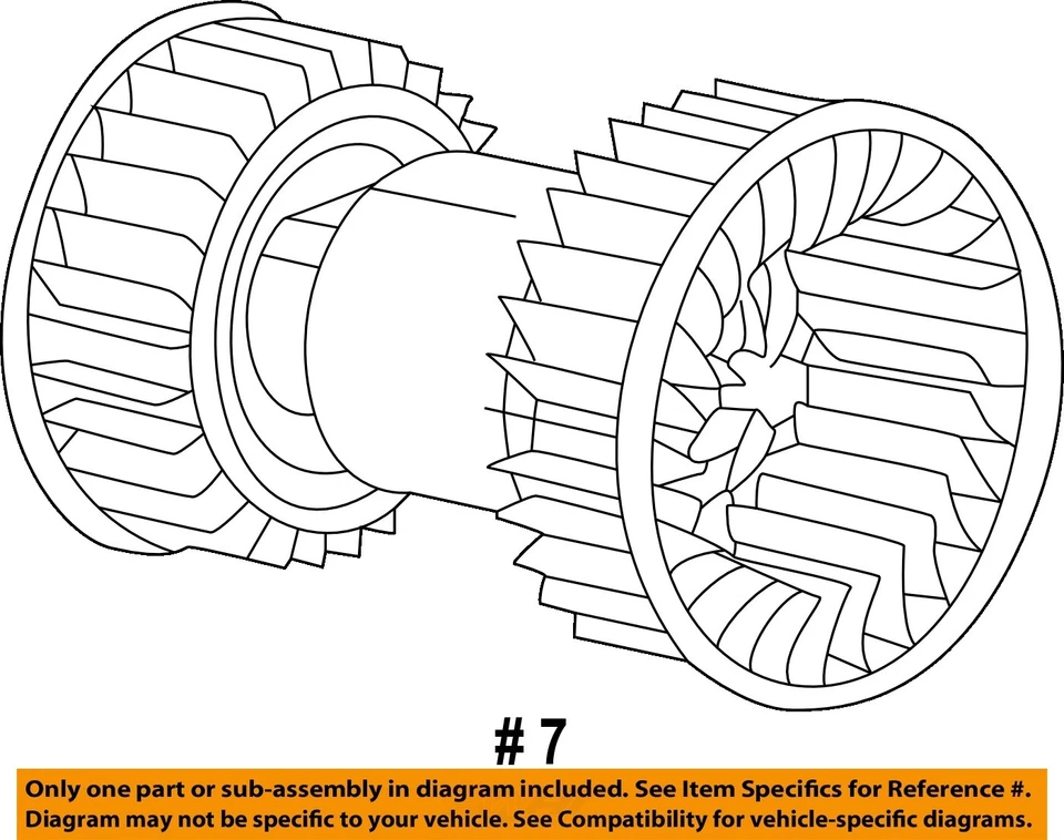 Motor soplador HVAC usado se adapta a: BMW Z3 2000 grado A Foto 4 de 4