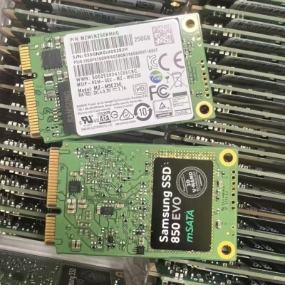 Samsung 250GB MSATA 850 EVO 3D V-NAND MZMLN250HMHQ MZ-M5E250 Solid State Drive