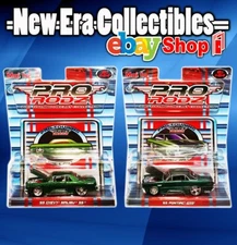 Pro Rodz Pro Touring 1965 Chevy Malibu SS vs 1965 Pontiac GTO 1:64 Scale Maisto