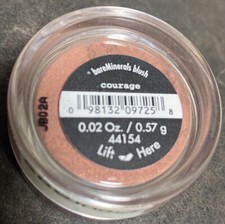 BARE MINERALS ESCENTUALS BLUSH COURAGE SEALED NEW .57g/.02oz
