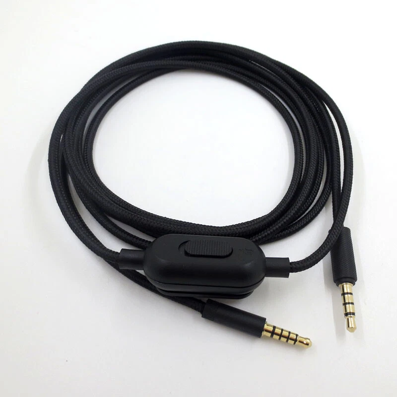 Original Logitech Audio Cable fit G433 G233 Headphones Volume Control Cord Line - Image 3 of 3