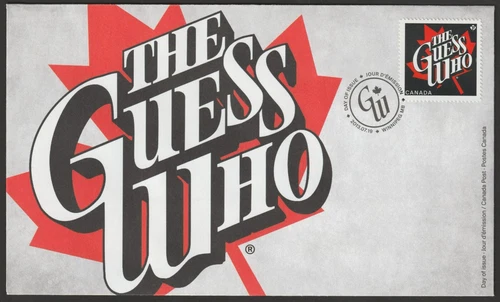 Canada #2659, Canadian Recording Artists, The Guess Who, Cover, FDC 2013