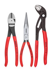 Knipex 00 20 08 US2, Set di 3 pinze universali con pinze Cobra